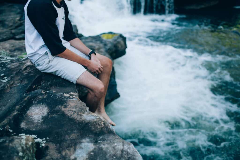 A man finds peace through meth addiction treatment in Lawrenceville.