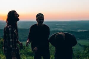 Individuals expressing positive change after family therapy in Lawrenceville, GA.