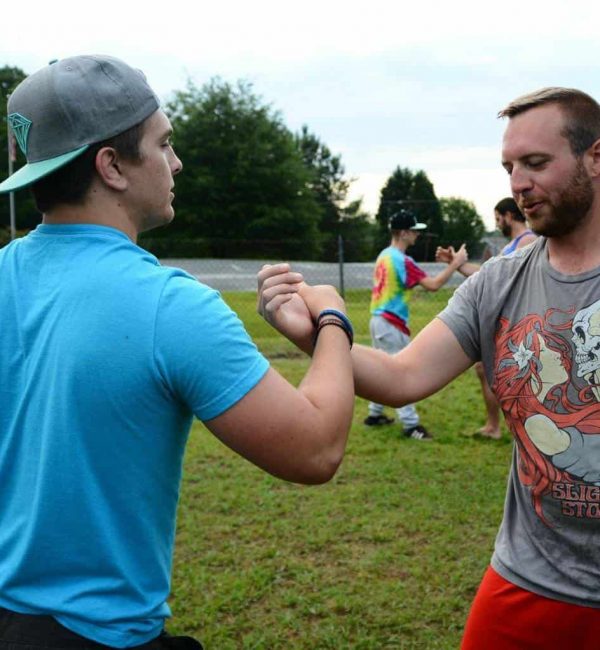Men bonding in our THOR Approved Program in Georgia.